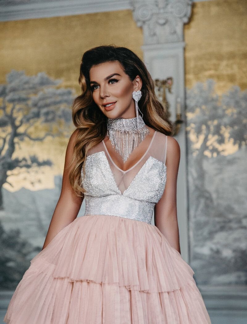 Multi-layered Gepur Dress