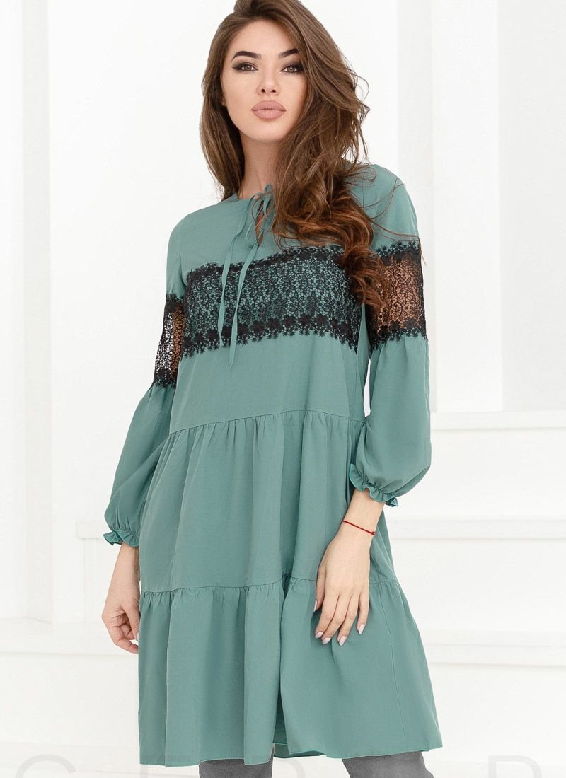 Romantic tiered dress