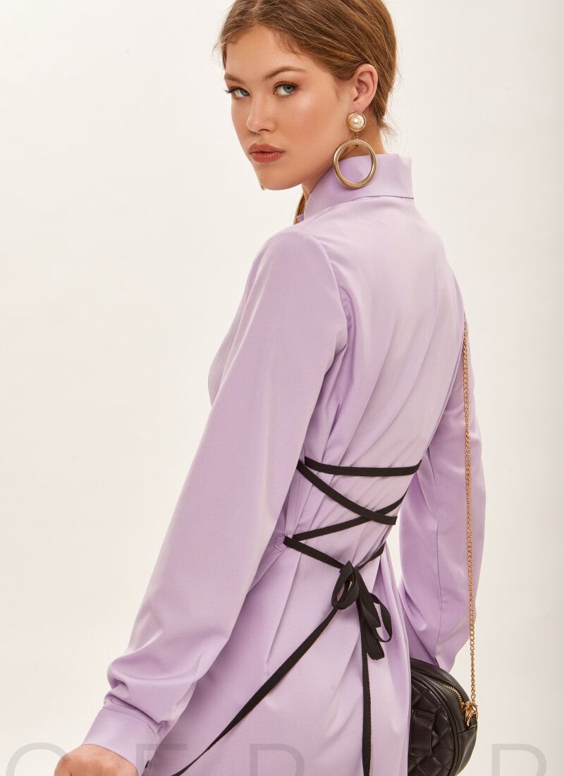 Lavender shade dress