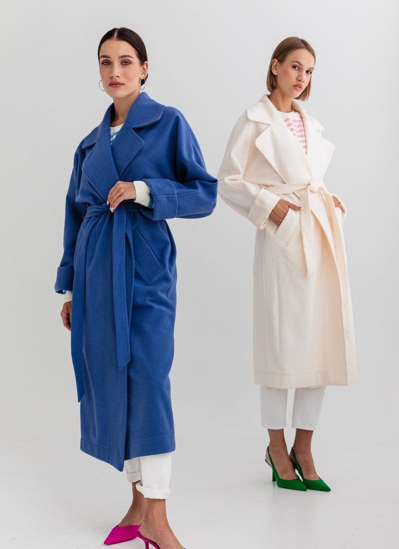 Blue Cashmere coat