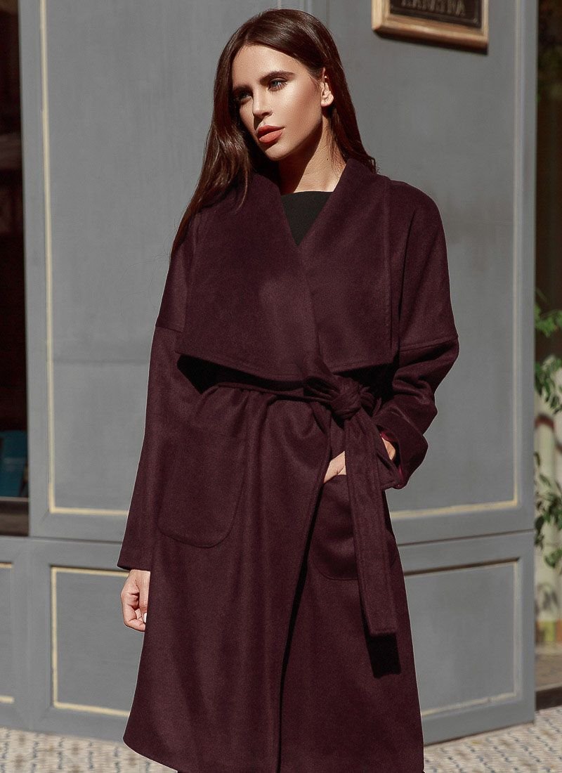 Wool coat for the smell