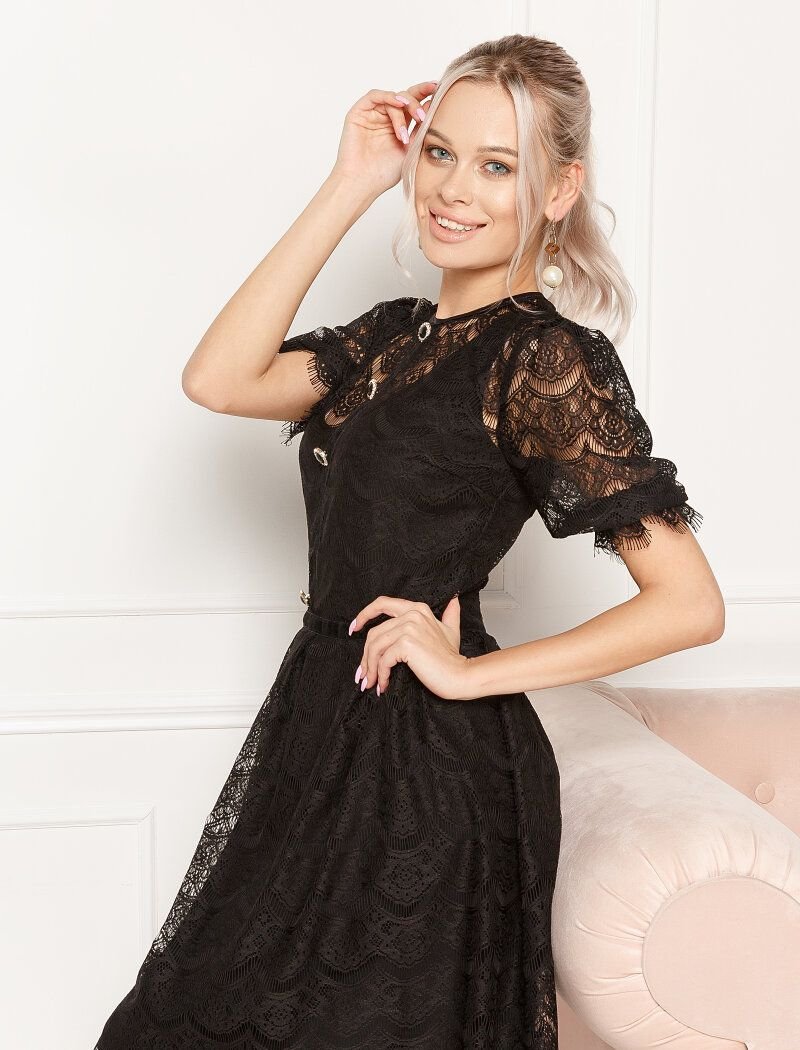 Lace two-piece dress