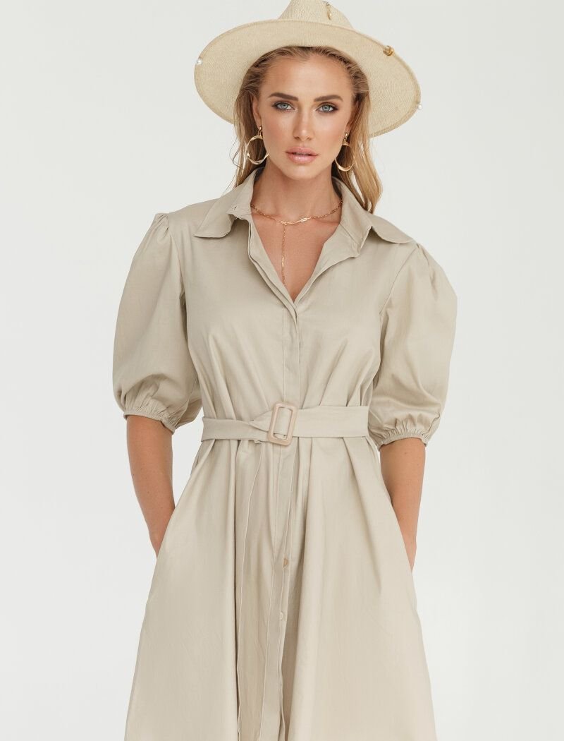 Linen Shirt Dress