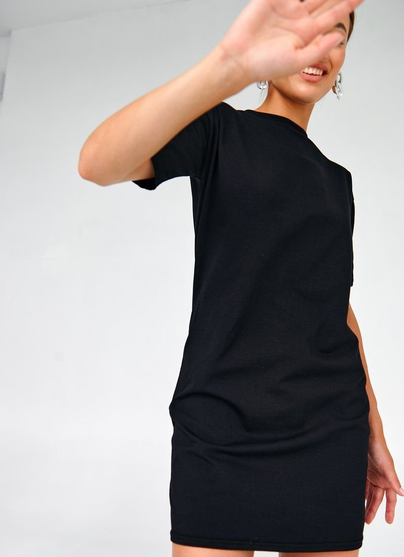 Black T-shirt Dress