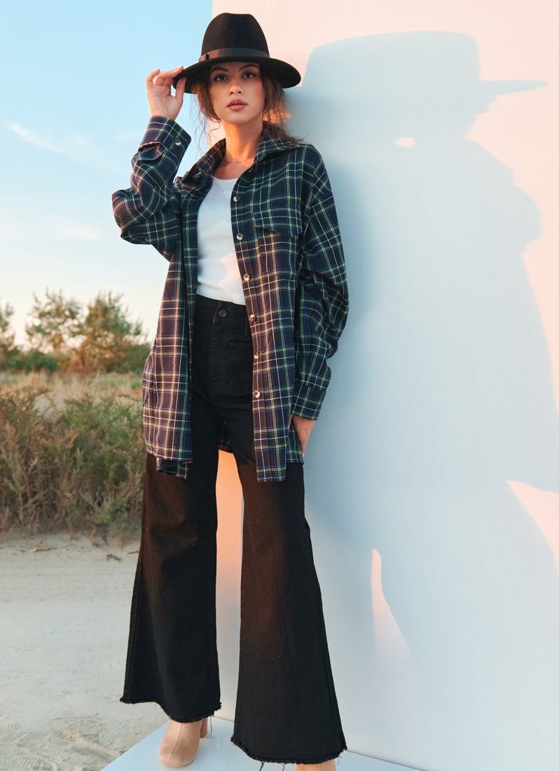 Blue Plaid shirt