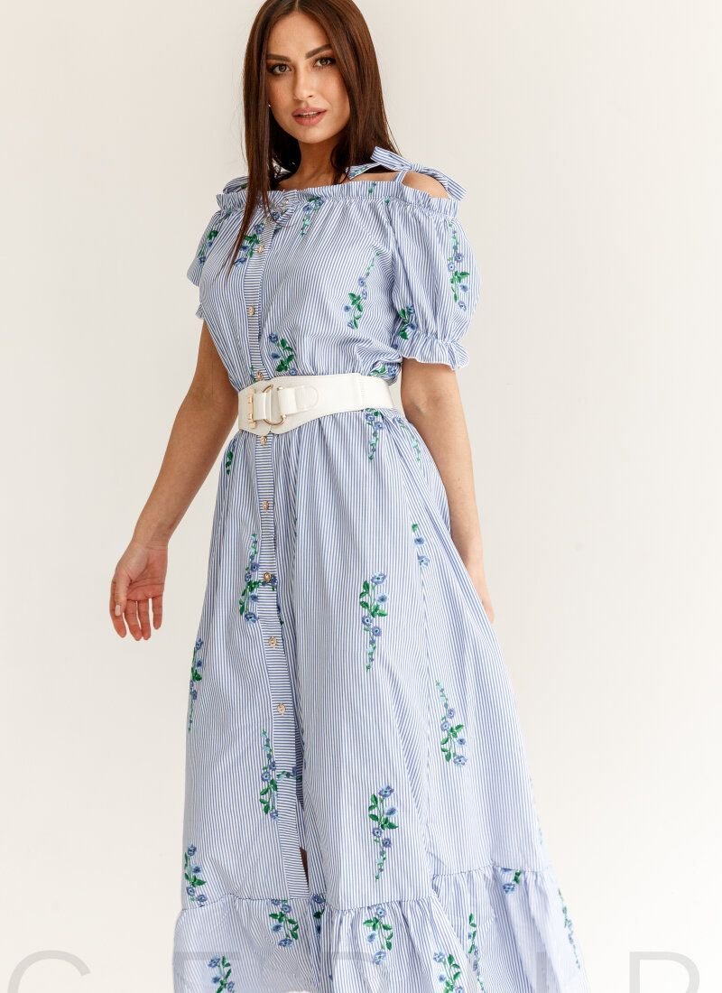 Comfortable off-the-shoulder dress