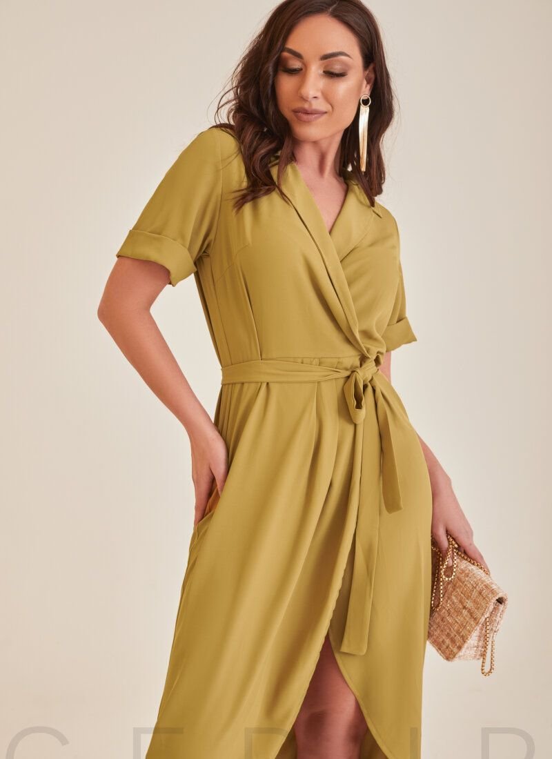 Midi dress with a scent