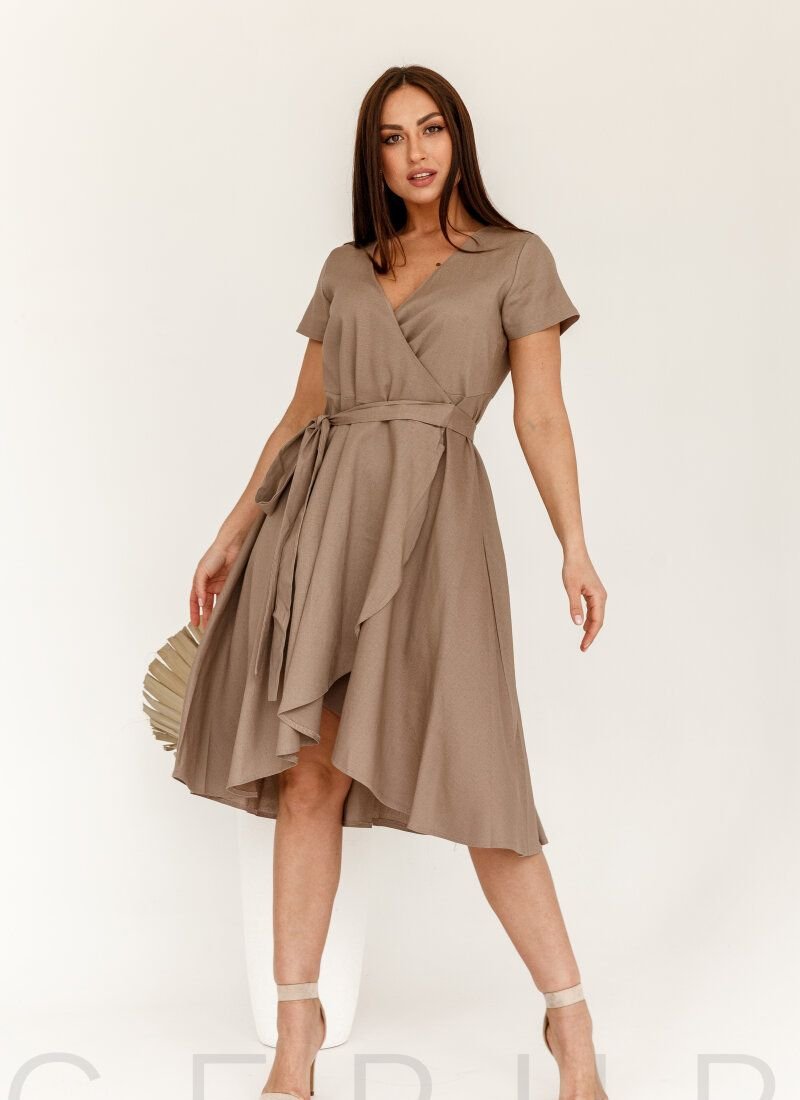 Linen dress for the smell