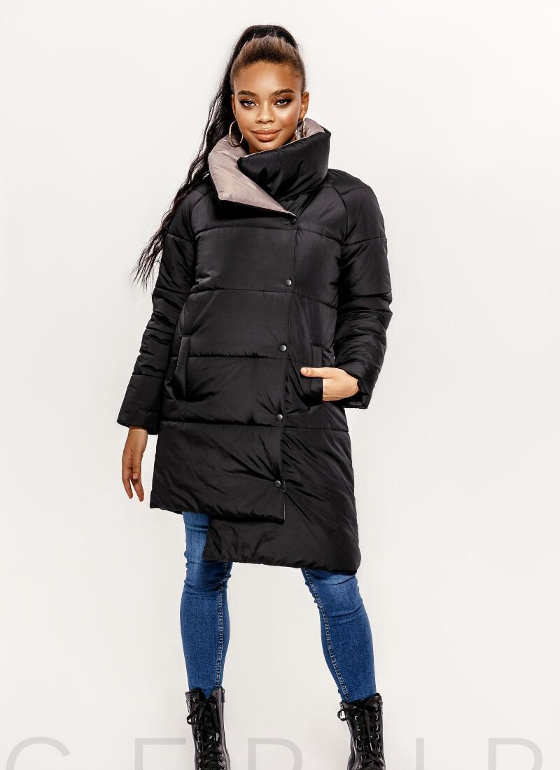 Elongated quilted jacket