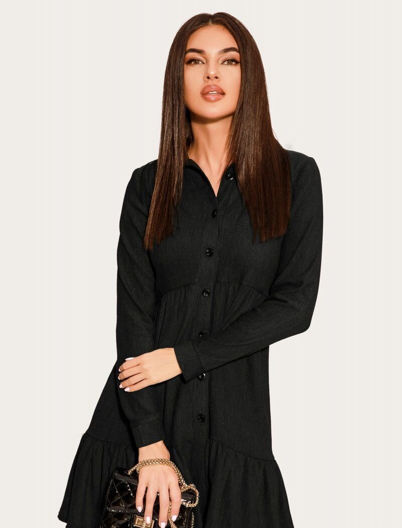 Mini dress in black