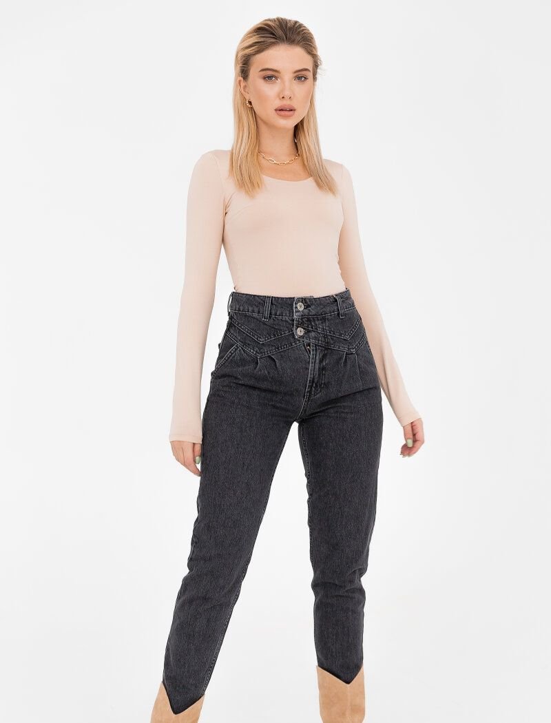 Black slouchy jeans