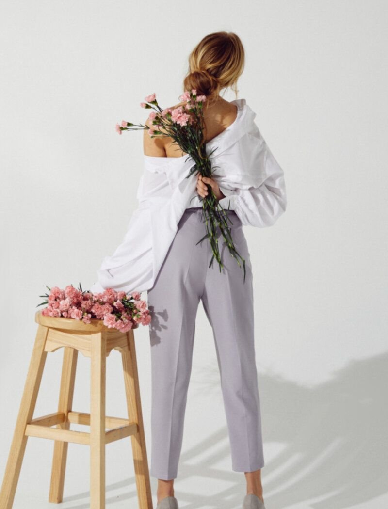 Classic grey trousers