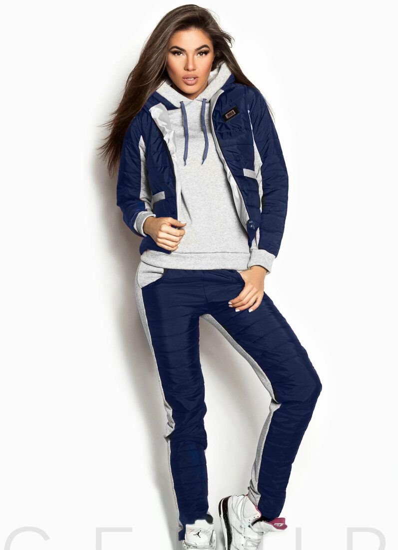 Warm three-piece suit