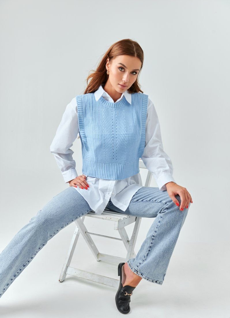Trendy Knitted vest