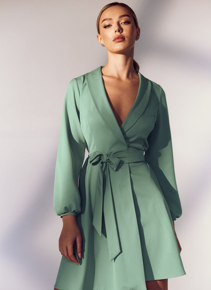 Mint mini dress for the smell