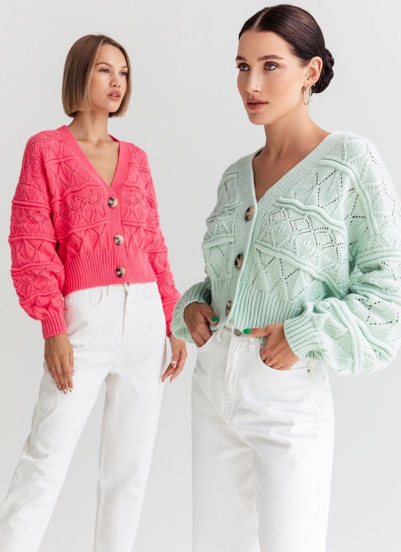 Delicate mint cardigan