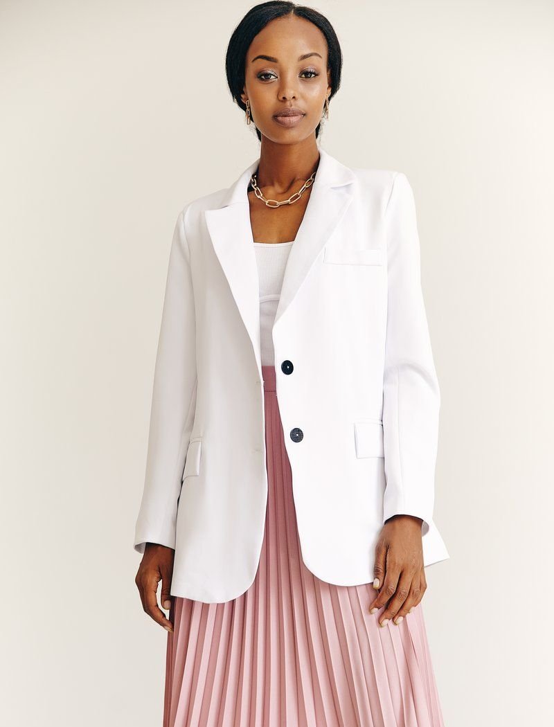 Classic white jacket