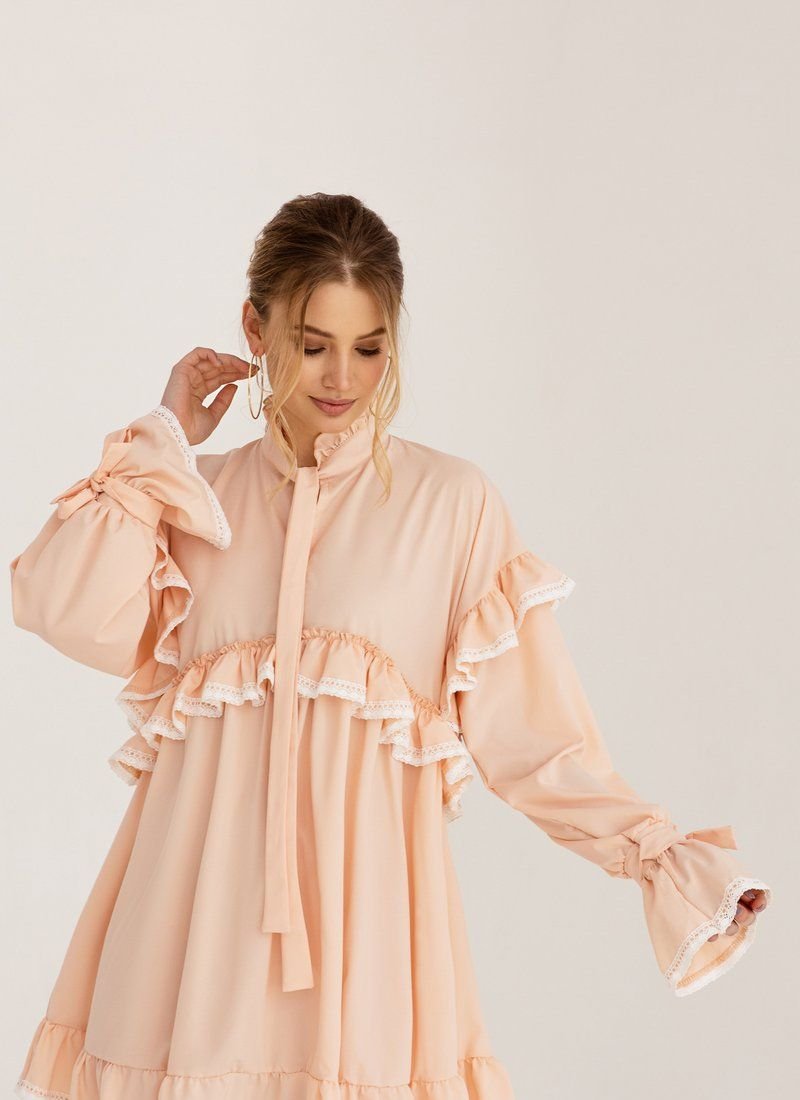 Oversize-Long Sleeve Dress