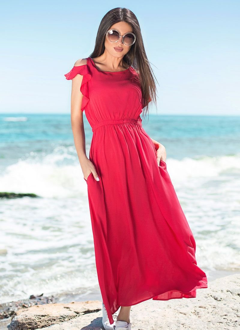 Bright summer sundress