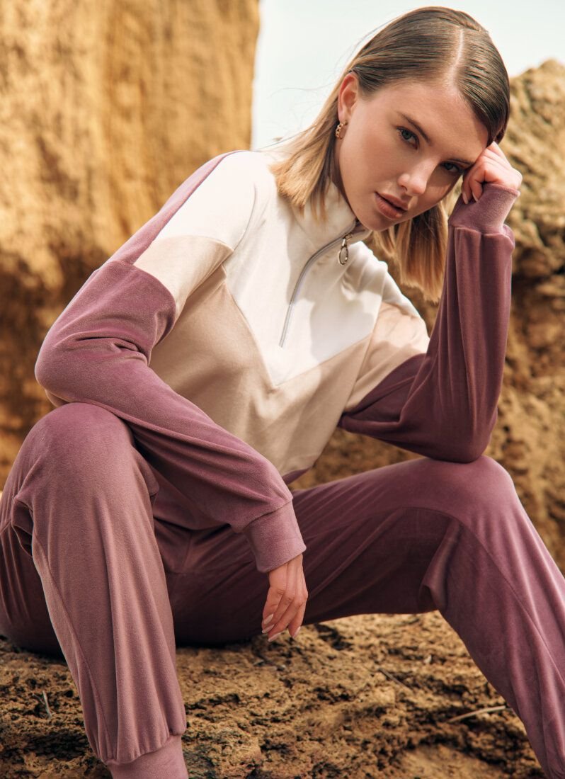 Tracksuit color block