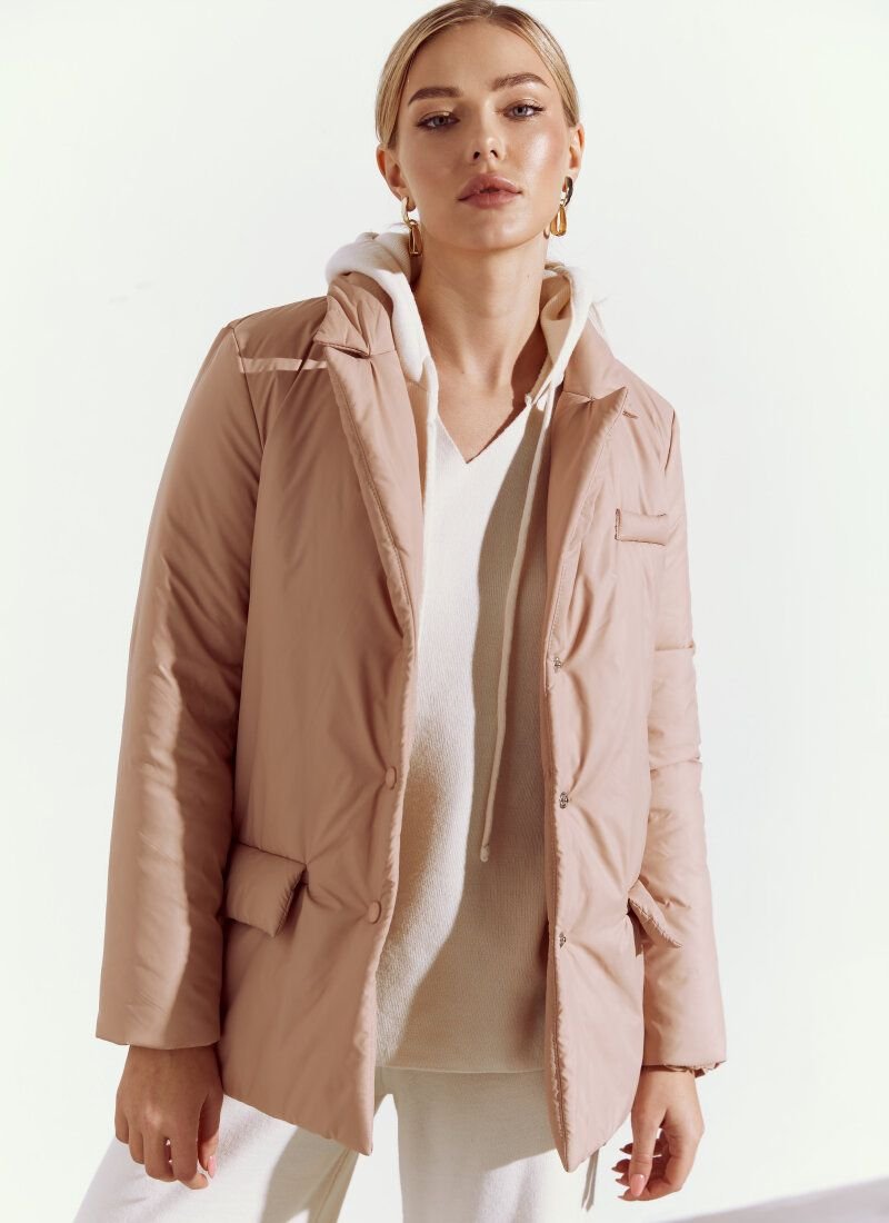 Beige jacket-jacket