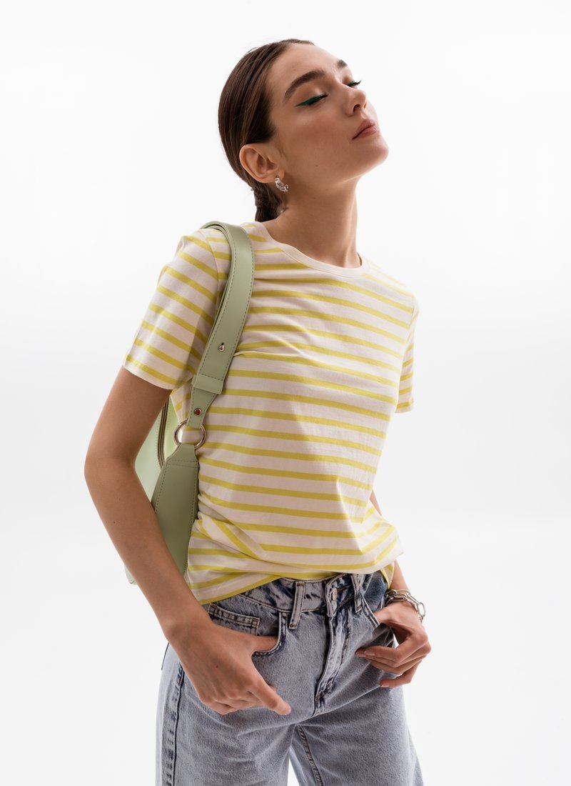 Striped Cotton T-shirt