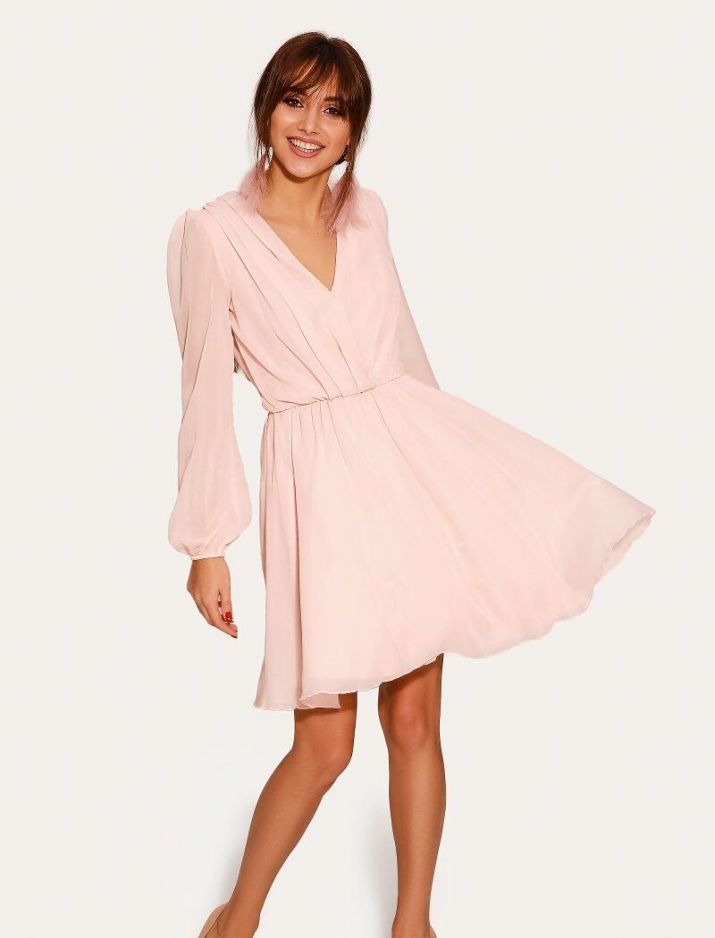 Sophisticated chiffon dress