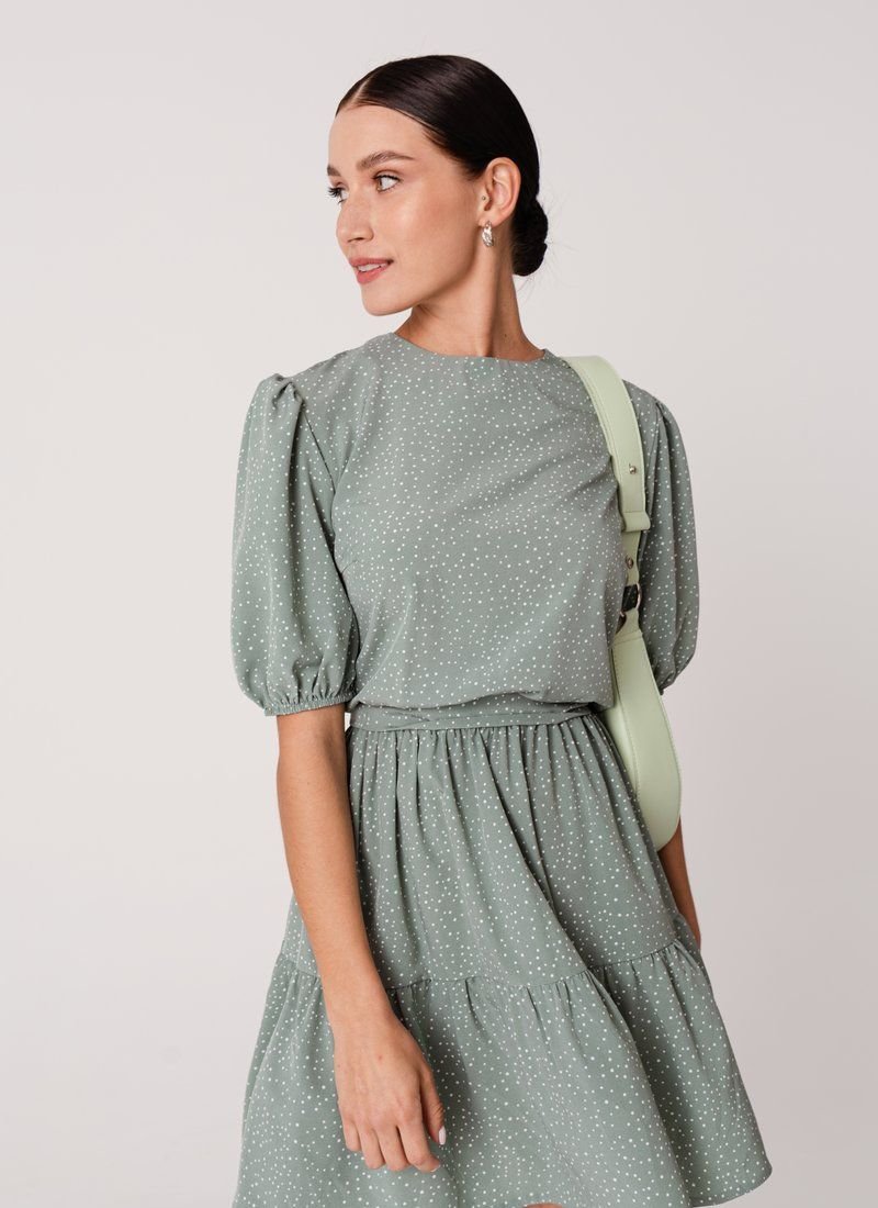 Casual Polka Dot Dress