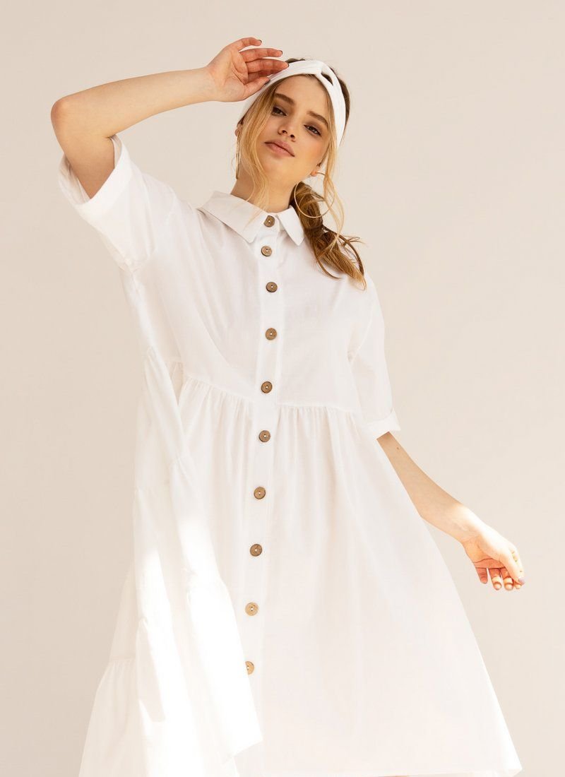 Asymmetrical Shirt Dress