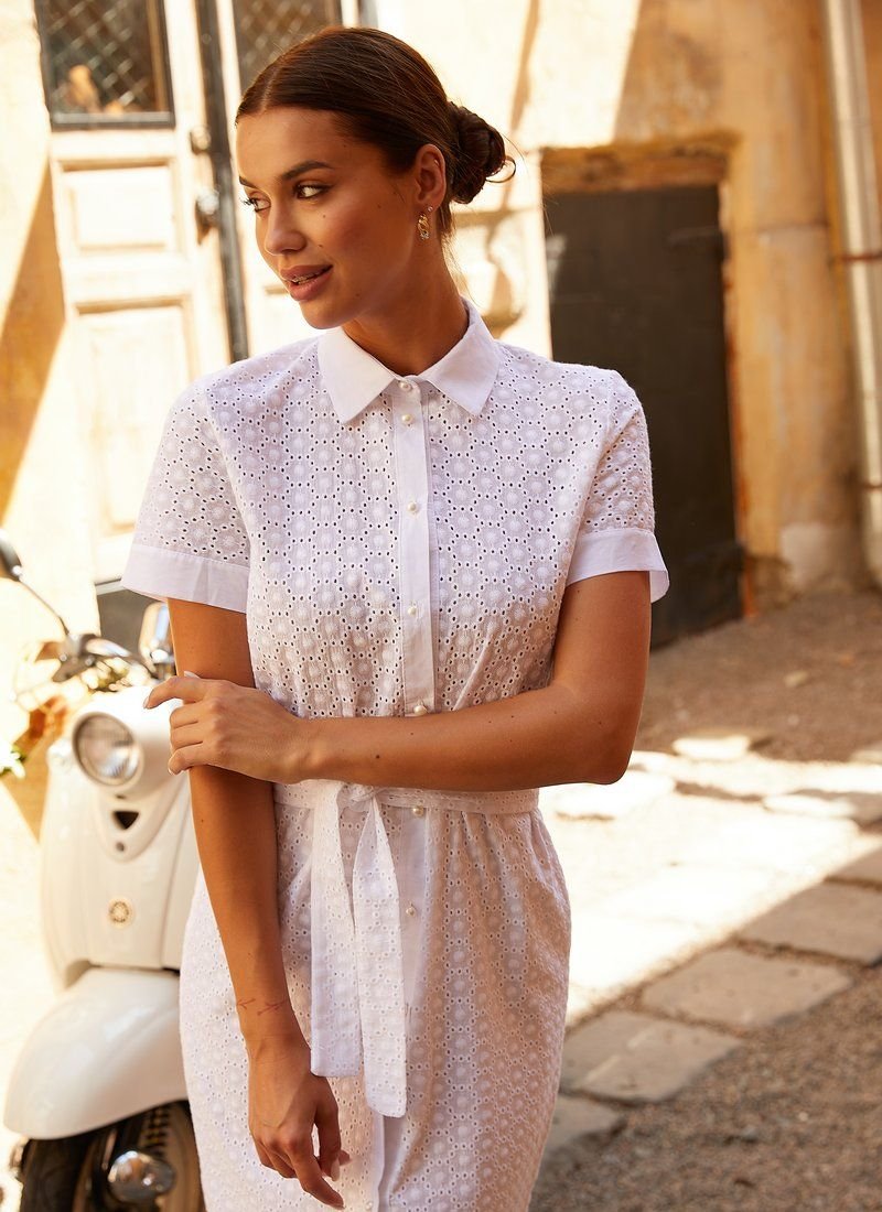Shirt-style dress