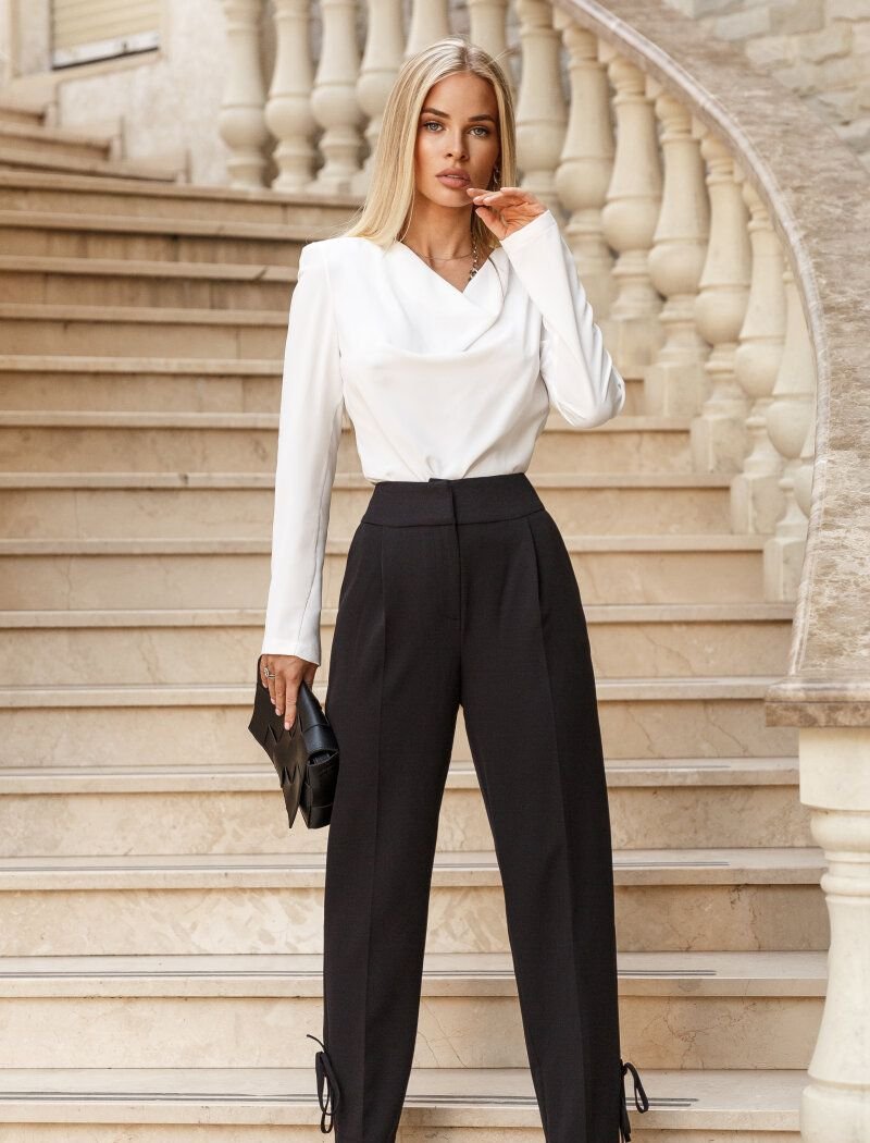 Classic black trousers