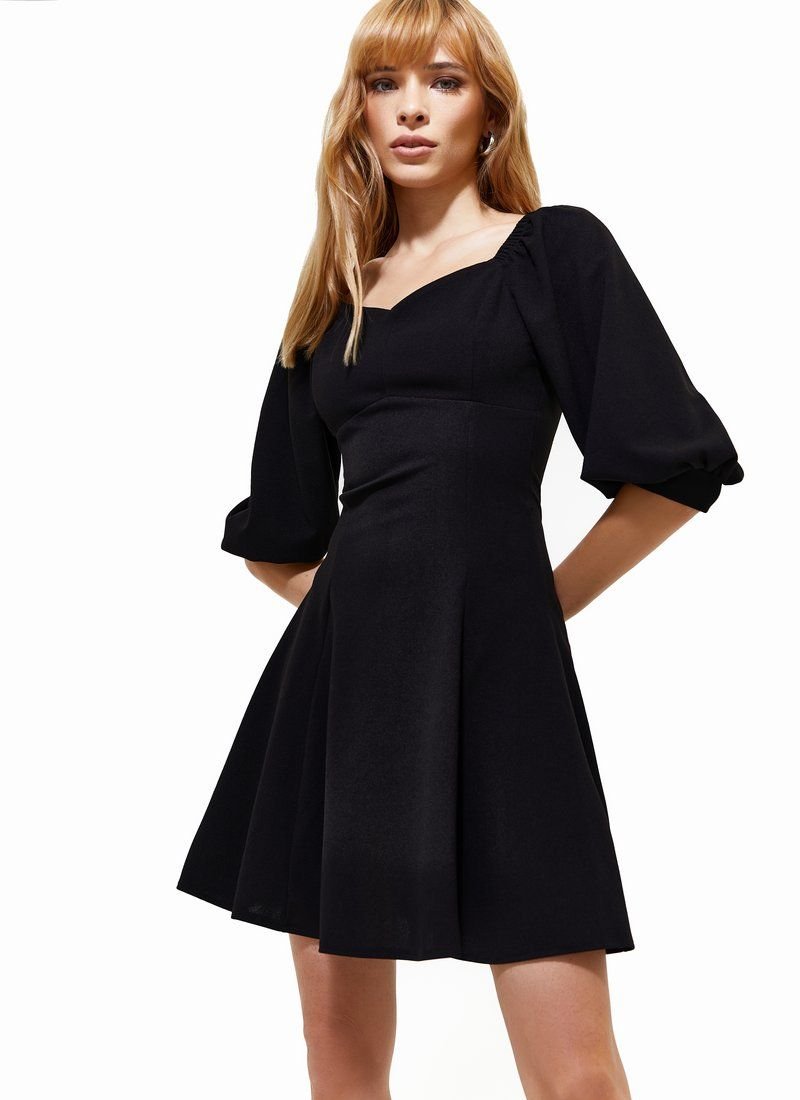 Black Off-the-shoulder dress