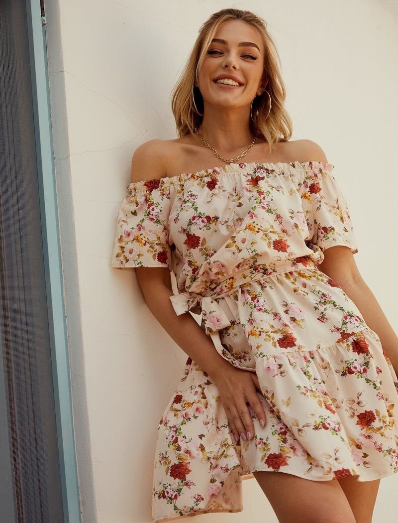 Light floral dress
