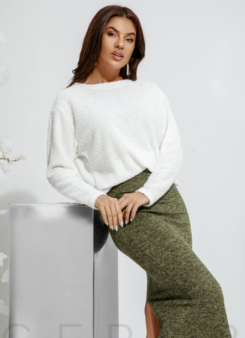 A suit made of delicate fabric