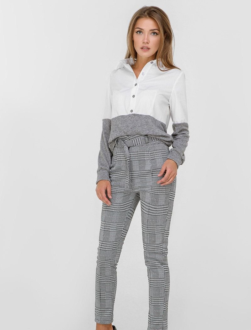 Checkered trousers