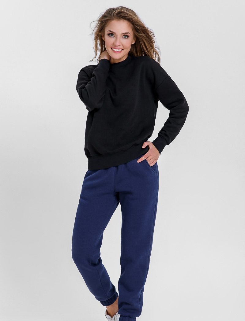 Solid-color GPR sweatshirt