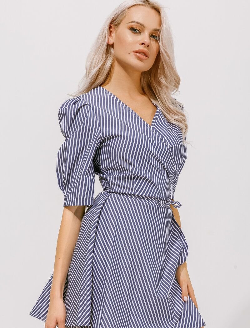 Striped dress on