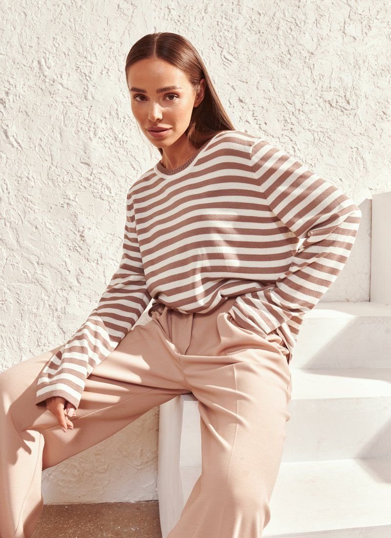 Laconic striped jumper