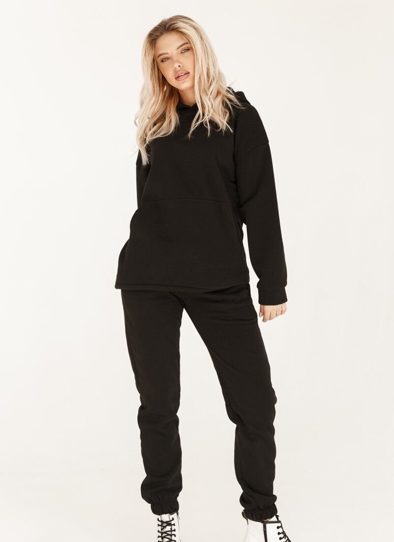 Cozy black tracksuit