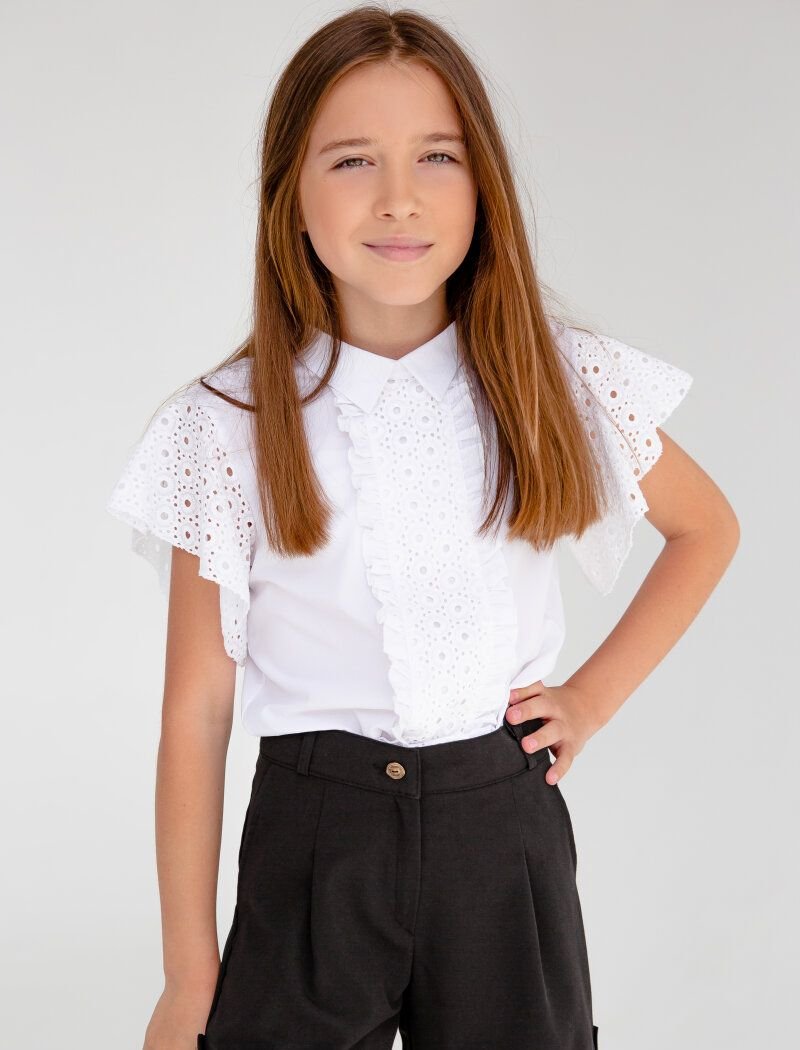 Classic black shorts for school
