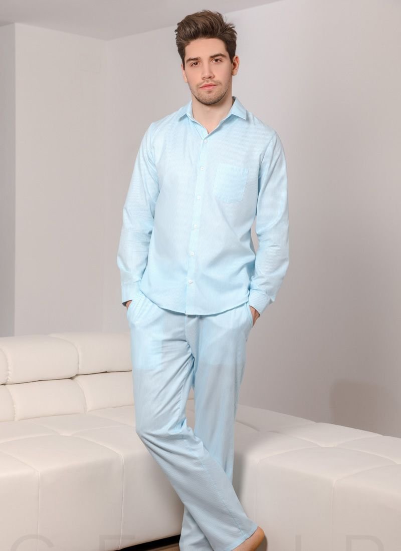 Cozy striped pajamas