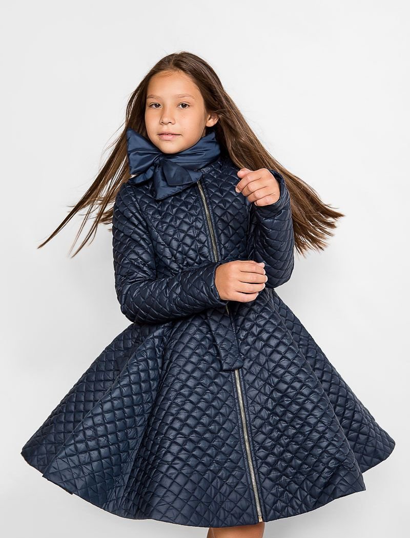 Quilted children's coat