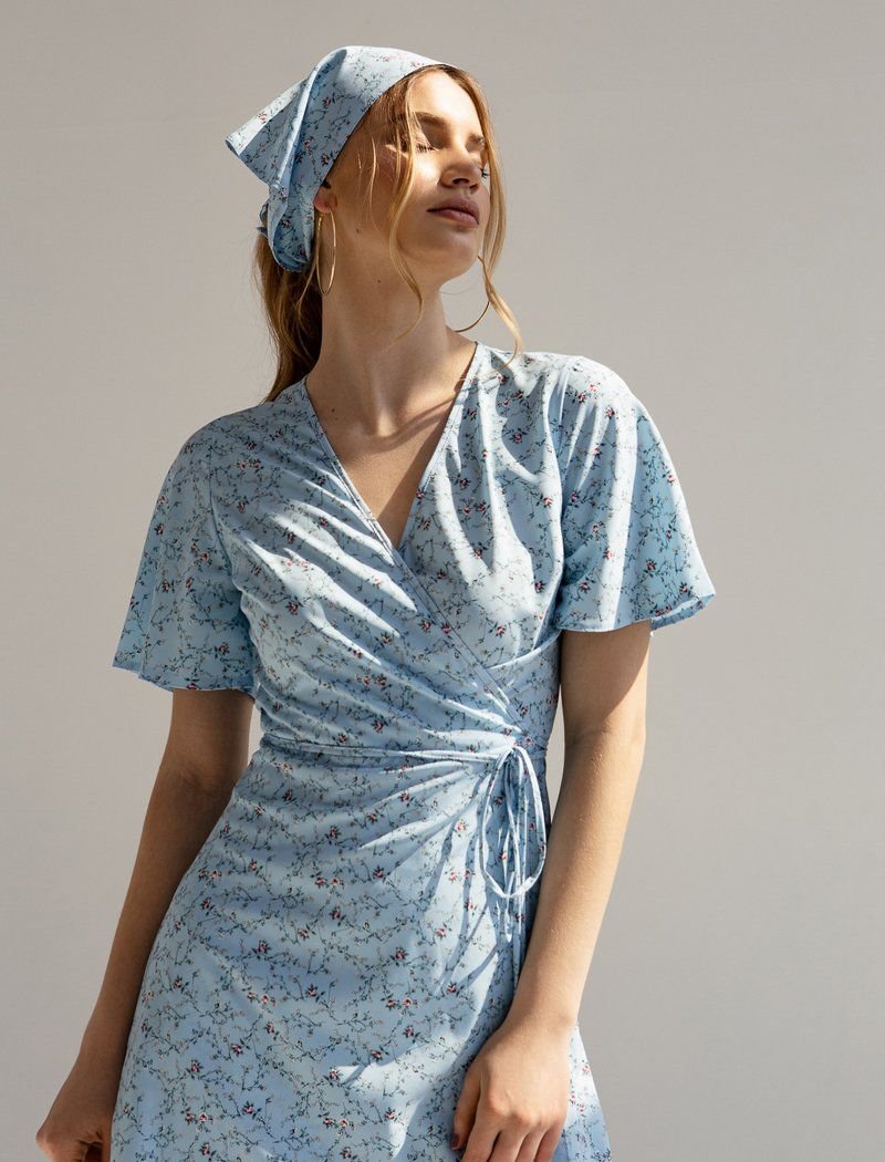 Blue mini dress on the back? x