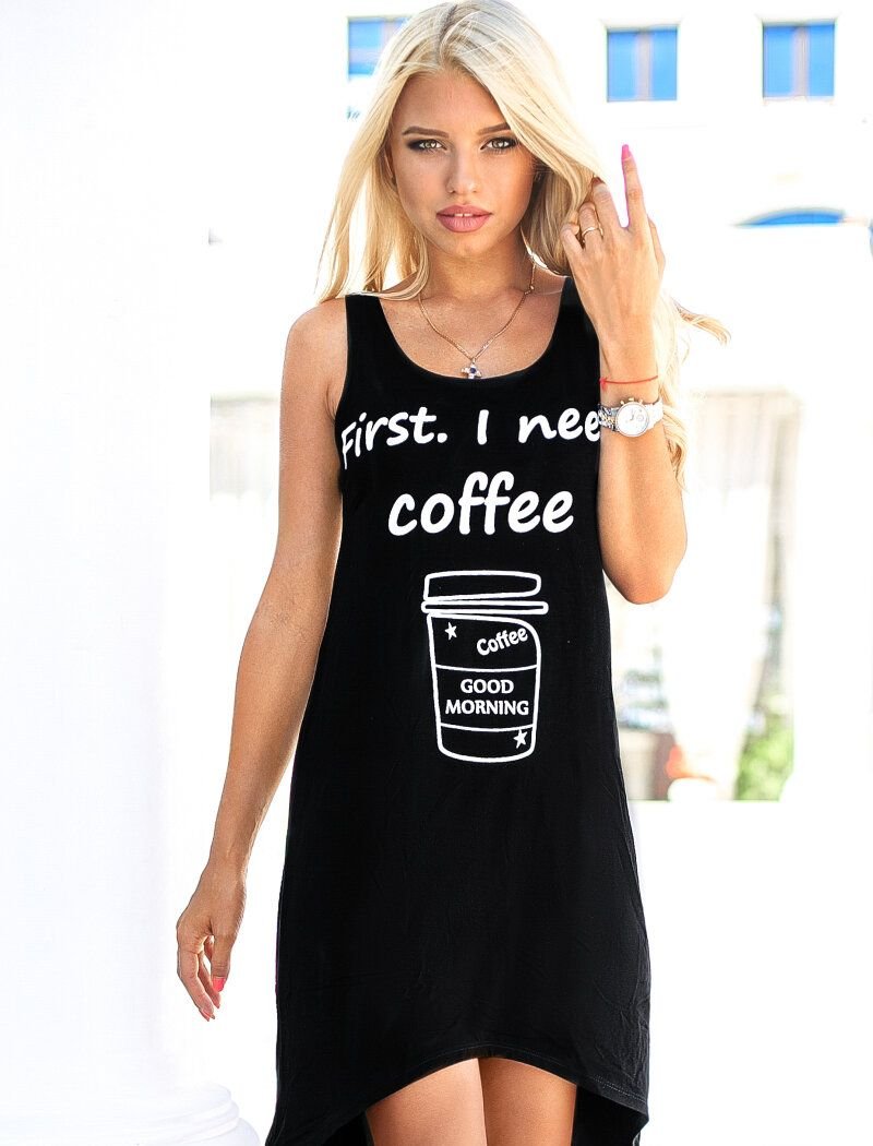 Asymmetric Tank Top Dress