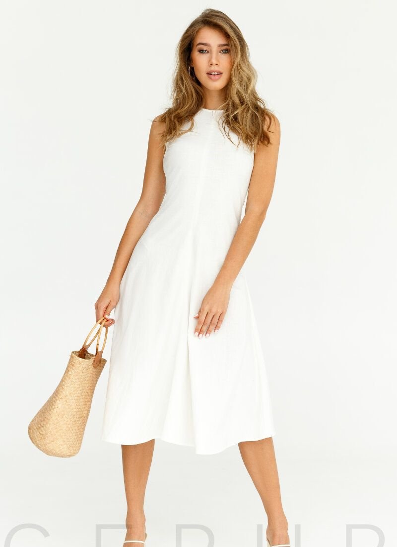 Minimalistic white Dress