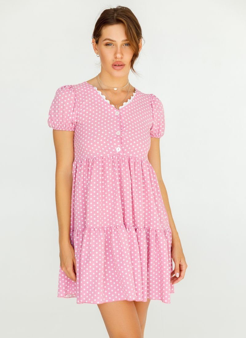 Delicate pink dress