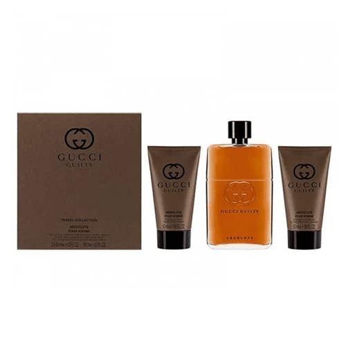 Gucci Guilty Absolute Pour Homme Perfume Set for Men - Eau de Parfum