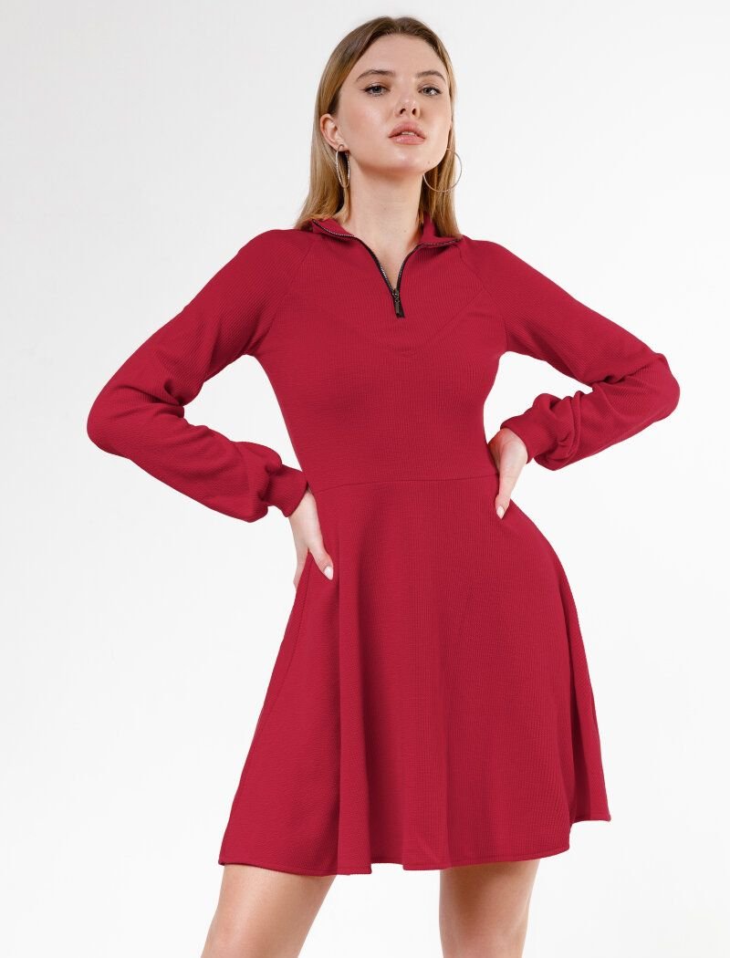 Comfortable knitted dress