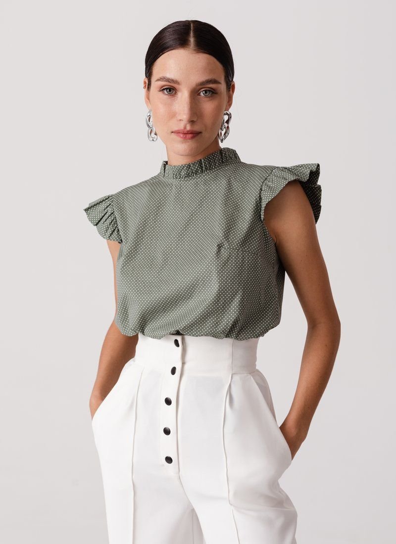 Lightweight cotton blouse