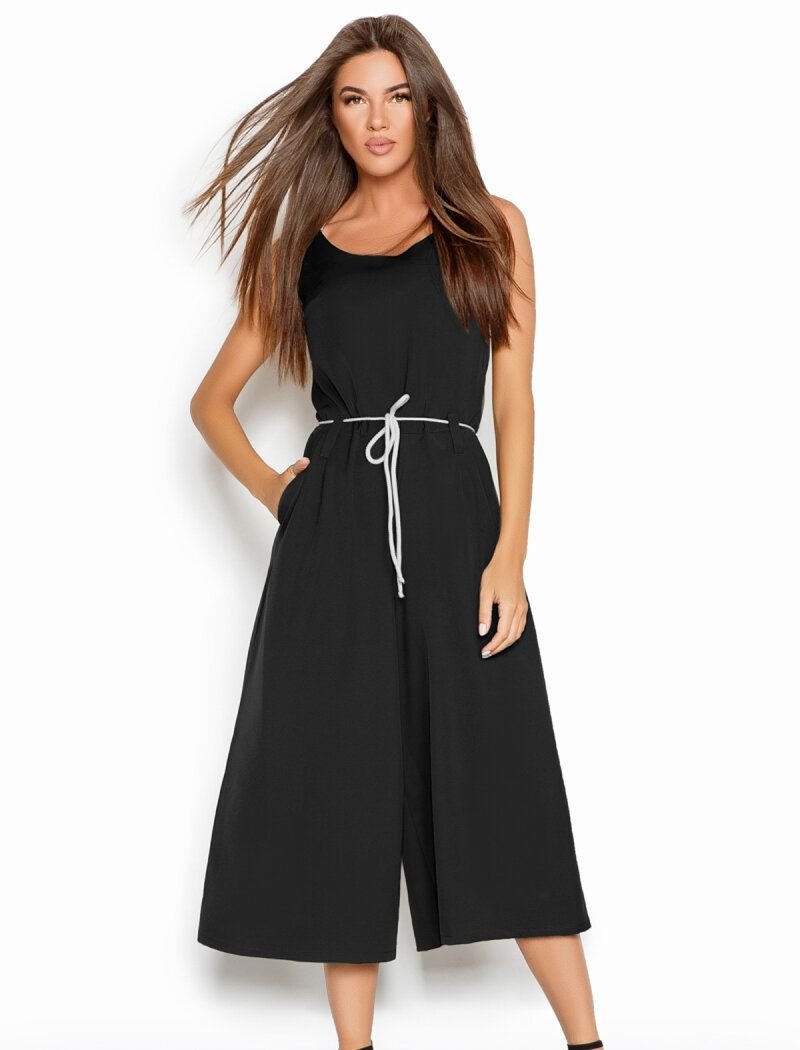 Laconic jumpsuit-culottes